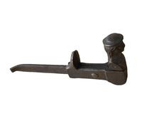 Jardinier Massard – Arrêt de volet tête de bergère M-212141 – à sceller, longueur 140 mm, brut