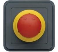 Arret D'Urgence Coup De Poing 1/4 De Tour Hager Cubyko Composable