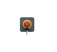 Arret D'Urgence Coup De Poing A Clé Hager Cubyko Composable