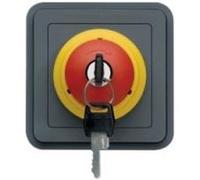 Arret D'Urgence Coup De Poing À Clé Hager Cubyko Composable