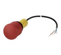 Arrêt d'urgence Eaton C22-PV-K02-P62 185169 24 V DC/AC 4 A 2 NF (R) IP66, IP69,