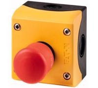 Eaton 216524 Tenue de secours/en de Bouton, D = 38 mm, zugentriegelt, éclairage, 2 NC, montage