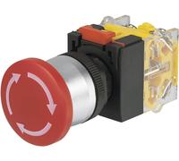 Arrêt d'urgence TRU COMPONENTS LAS0-A3Y-11TS 704622 250 V/AC 5 A 1 NF (R), 1 NO (T) IP40 1 pc(s)