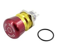 Arrêt d'urgence TRU COMPONENTS TC-GQ22-A-11TSB203 1602510 250 V 5 A 1 NO (T), 1 NF (R) IP65 1 pc(s)