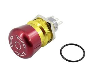 Arrêt d'urgence TRU COMPONENTS TC-GQ22-A-11TSB203 1602510 250 V 5 A 1 NO (T), 1 NF (R) IP65 1 pc(s)