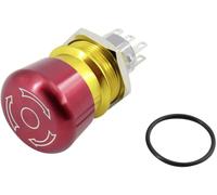 Arrêt d'urgence TRU COMPONENTS TC-GQ22-A-22TSB203 1602511 250 V 5 A 2 inverseurs (RT) IP65 1 pc(s)