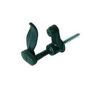 Arrêt de volet en pvc finition noir pour volets bois, aluminium et pvc épaisseur 12 à 46 mm - torbel - noir