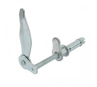 Arrêt marseillais à vis à métaux - acier zingué - butée - 105mm TORBEL