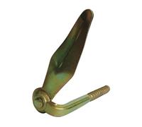 Arrêt marseillais à vis bois 10x110mm zingué blanc - - J520302