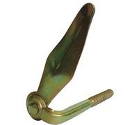 Arrêt marseillais à vis bois 10x130mm zingué blanc - TORBEL - J520303