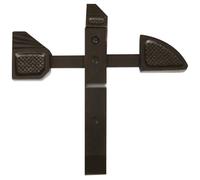 Arrêt acier prépeint, H.230 x P.20 mm