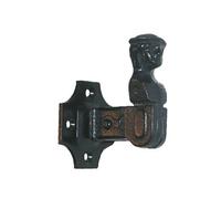 Arrêt sur platine acier prépeint, H.80 x L.50 x P.60 mm
