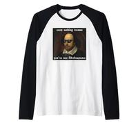 Arrête de Faire du théâtre, tu n'es Pas Shakespeare Vintage Manche Raglan