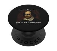 Arrête de Faire du théâtre, tu n'es Pas Shakespeare Vintage PopSockets PopGrip Adhésif