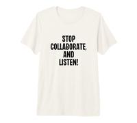 Arrêter de collaborer et d'écouter la réussite des objectifs du Groupe de Travail d'équipe T-Shirt Haut de Gamme