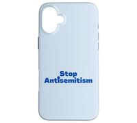 Arrêter l'antisémitisme Coque pour iPhone 16 Plus