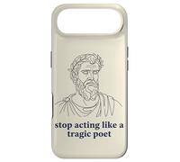 Arrêtez d'agir comme Un poète tragique Humour Grec Ancien Coque pour iPhone Air