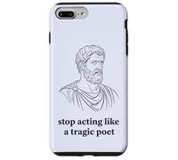 Arrêtez d'agir comme Un poète tragique philosophie stoïque Coque pour iPhone 7 Plus/8 Plus