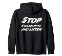 Arrêtez de collaborer et d'écouter | Musique des années 1990 Sweat à Capuche