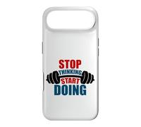 Arrêtez de Penser, commencez à Faire de la Motivation Barbell Coque pour iPhone Air
