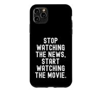 Arrêtez de Regarder Les Nouvelles Commencer à Regarder Le Film Witty Coque pour iPhone 11 Pro Max