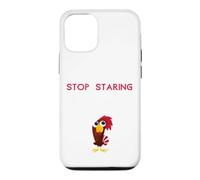 Arrêtez de Regarder ma Bite drôle Grossier inapproprié Moche Groovy Coque pour iPhone 12/12 Pro