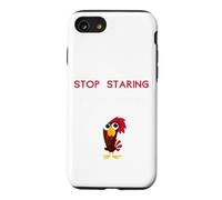 Arrêtez de Regarder ma Bite drôle Grossier inapproprié Moche Groovy Coque pour iPhone SE (2020) / 7/8