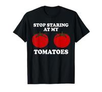 Arrêtez de Regarder Mes tomates, drôles de Seins de tomates Rouges, Seins T-Shirt