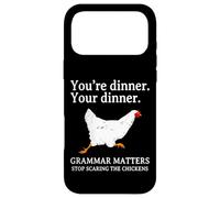 Arrêtez d'effrayer Les Poulets, Professeur Amusant de Grammaire Anglaise Coque pour iPhone 17 Pro Max