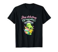 Arrêtez d'enlever Mes Cupcakes Mignon UFO Alien Pun T-Shirt