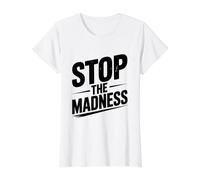 Arrêtez la Folie avec cet Anti-Stress Amusant T-Shirt Graphique avec Valeur
