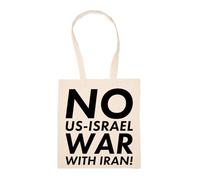Arrêtez La Guerre En Iran Sac à Provisions Beige Réutilisable Durable écologique Reusable Shopping Bag