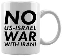 Arrêtez La Guerre En Iran Tasse en Céramique Blanche De Bureau Tasse Thé Café à La Maison