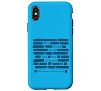 Arrêtez la maltraitance des Enfants Mettre Fin au Mois de la prévention du Silence Coque pour iPhone X/XS