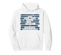 Arrêtez la maltraitance des Enfants Protéger Le Mois de la prévention Innocent Sweat à Capuche