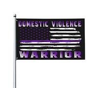 Arrêtez la violence domestique Sensibilisation à la violence domestique Drapeau de jardin toutes saisons Bannière de cour pour drapeaux de décoration extérieure de jardin de cour