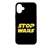Arrêtez Les Guerres, Faites la Paix sur Terre Coque pour iPhone 16 Plus
