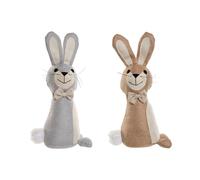 Arrêtoir de porte Home ESPRIT Sand 20 x 10 x 35 cm lapin (2 pièces)