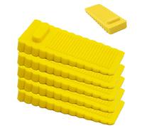 Arrêts de Portes, 5pcs Antidérapante Cale Porte au Sol avec Hauteur Réglable,Ces Cales être Utilisées sur Une Base Genre Carrelage, Béton, Ciment,Tapis, Sols Stratifiésetc