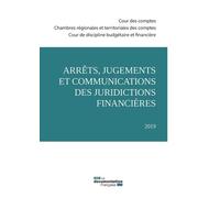 Arrêts, Jugements Et Communications Des Juridictions Financières