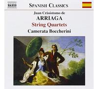 J. C. de Arriaga – Quatuors à cordes N°1–3 – CD – NAXOS