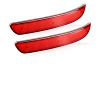 Arrière À Feu De Frein pour BMW E70 E71 pour X5 2007 2008 2009 2010 2011 2012 2013 LED Réflecteur Pare-Chocs Arrière Feu Arrière Avertissement Feu Stop Feu Antibrouillard(Rouge)