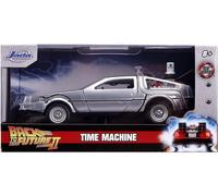 Arrière À Futur Partie II Delorean Temps Machine- Jada JAD30541 1/32- Pré Ordre