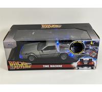 Arrière À Futur Temps Machine Fonctionne Lumières 1:24 Echelle Jada 253255038