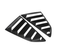 Arrière Aile Latérale Fenêtre Pour 6ème Pour Chevy Pour Camaro 2016-2022 Quater Persiennes Fenêtre Garniture Ventilation Latérale 2 Pièces Becquet Couverture Volet(Glossy black)