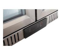 Arrière-bar 2 portes battantes vitrées 208 Litres, 230 W, 220 V - MONO
