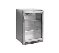 Arrière Bar Porte Pivotante Inox 138L - 108 Bouteilles - Polar - R600a - Acier inoxydable1138Vitrée/battante 600x520x900mm G