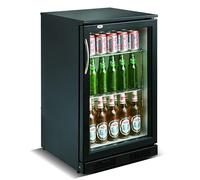 Arrière-bar réfrigéré 98 L - Combisteel - R600aGepoedercoat staal1 PorteVitrée/battante