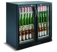 Arrière bar réfrigéré noir 2 portes - Combisteel NC G