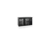 Refrigerateur bar Tefcold Arrière Bar Réfrigéré Professionnel 2 Portes CBC210G - - R290 - 2290Vitrée/battante